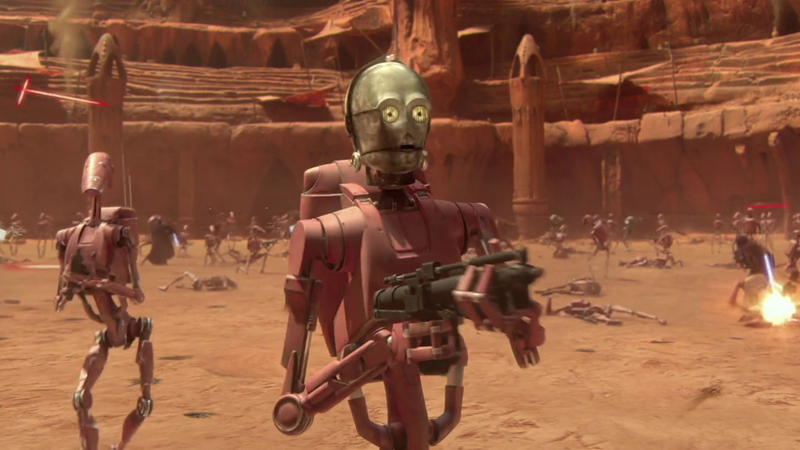 Illustration for article titled A Shockingly In-Depth Examination of How Star Wars Characters Hold Their Weapons